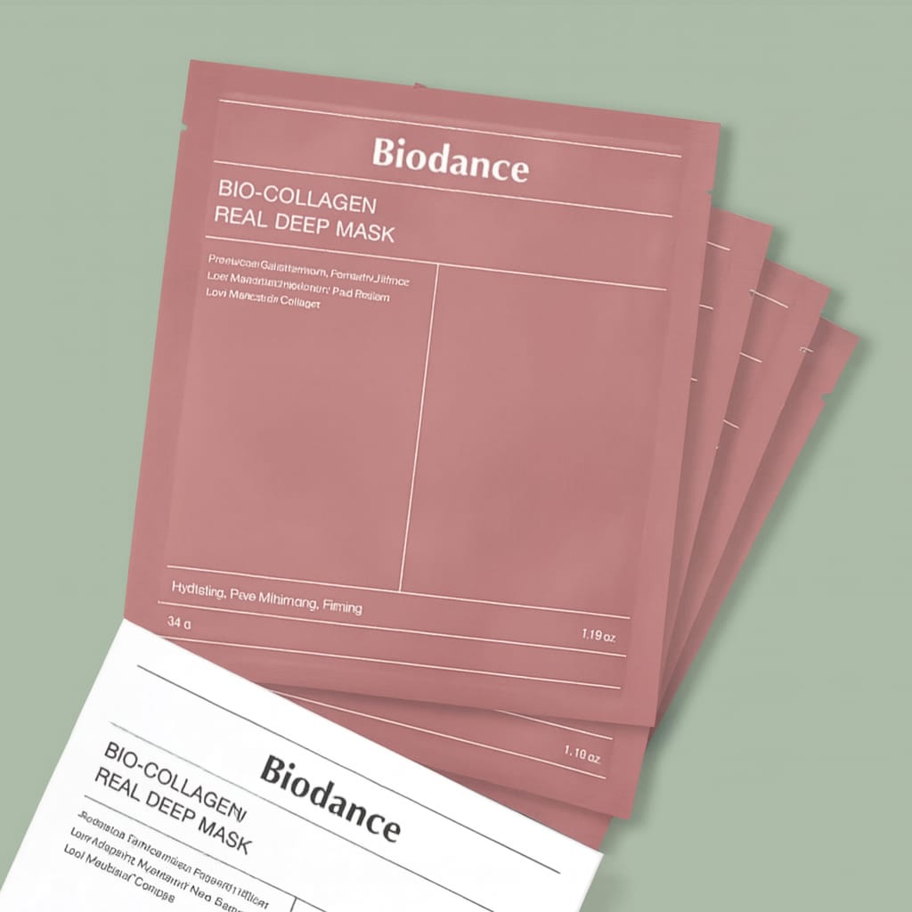 VeiVie Quadra Deal Face Mask 4-pack bundle for glowing skin